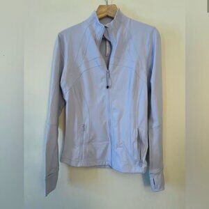Lululemon Define Jacket Blissful Blue (mix of pastel blue & light lavender) Sz12